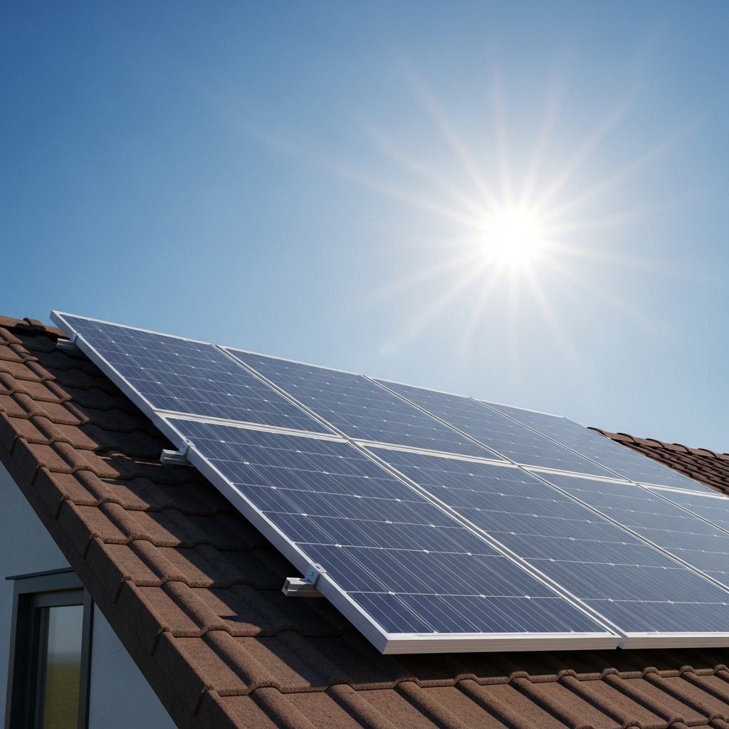 panneaux solaires monocristallins